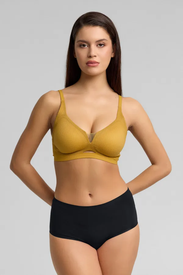 Soutien-gorge fantôme égyptien moutarde
