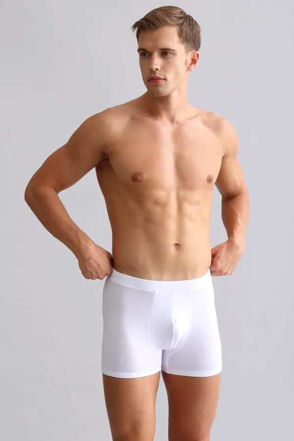 Mısırlı BAMBOO ZEUS Regular Fit Boxer White