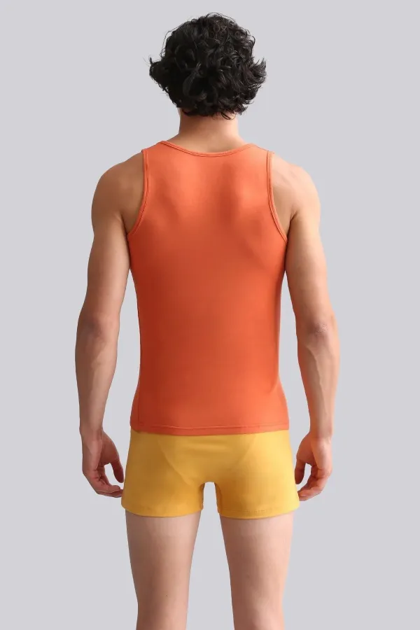 Mısırlı BAMBU HERCULES Slim Fit Basic Atlet Pas Kırmızı