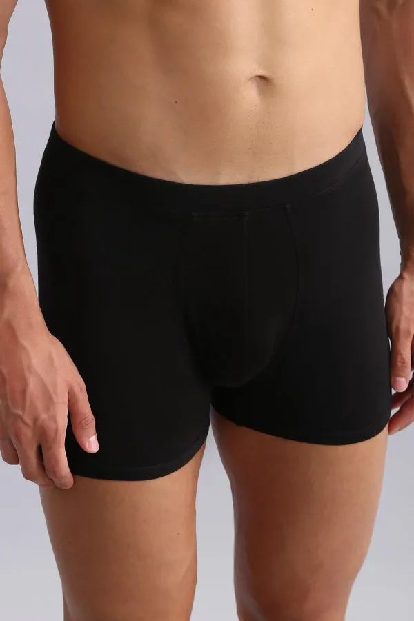 Mısırlı BAMBOO ZEUS Regular Fit Boxer Shorts Black