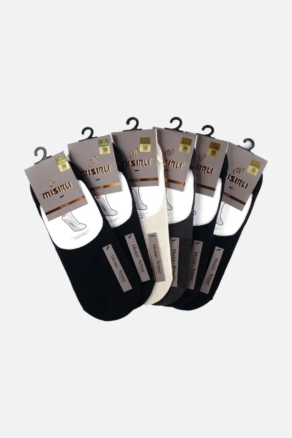 Mısırlı Erkek Modal 6 Çift Yazlık Babet Çorap Çok Renkli