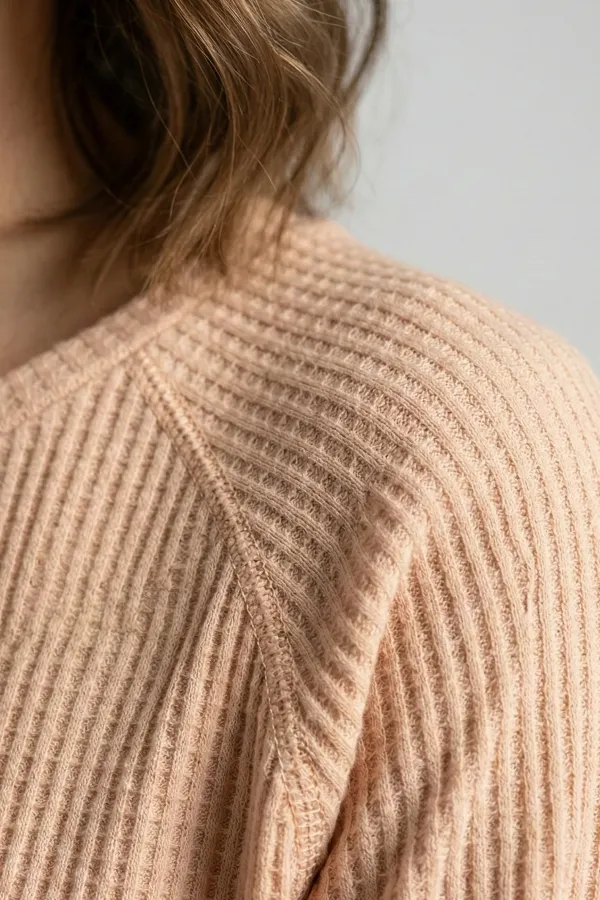 Kadın Gofre Kumaş Pijama Takım AÇIK SARI