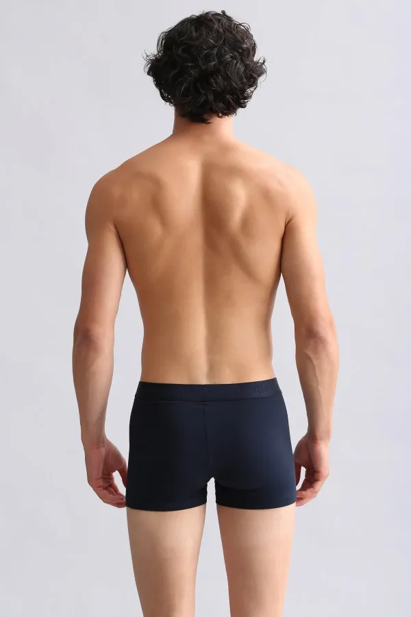 Mısırlı ORGANIC Pamuklu Compact Cotton Klasik Boxer Lacivert