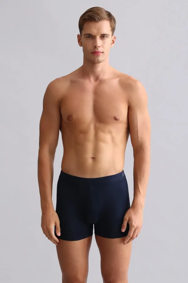 Mısırlı BAMBU ZEUS Regular Fit Boxer Lacivert