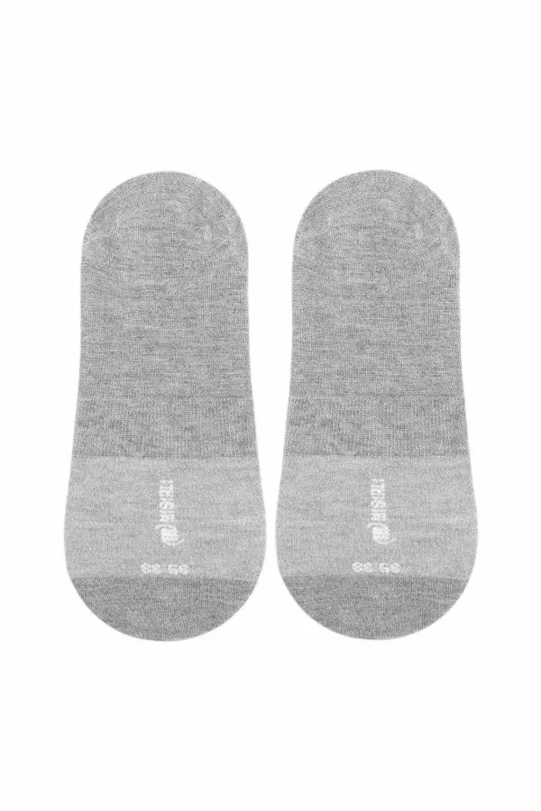 Chaussettes de ballet d'été simples en bambou pour femmes égyptiennes, grises