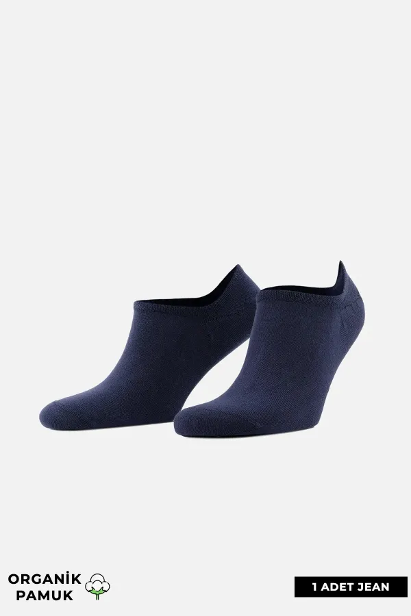 Mısırlı Erkek Organik Pamuklu 6 Çift No Show Çorap Çok Renkli