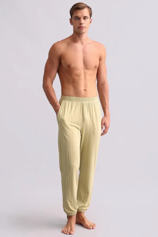 Mısırlı Erkek Bambu Jogger Pantolon Adaçayı Yeşili