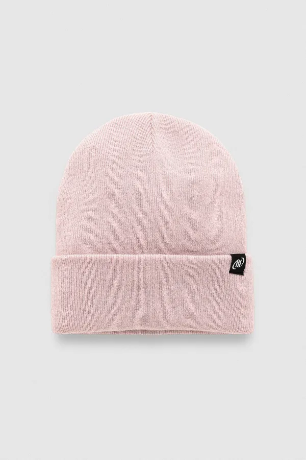 Mısırlı Unisex Wool Twisted Flat Beanie - Javier Pink