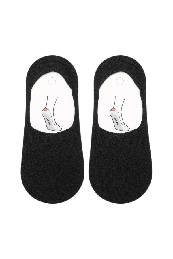 Chaussettes de ballet d'été noires en bambou pour femmes égyptiennes