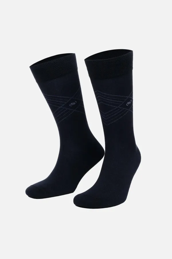 Mısırlı Erkek Modal Tekli Soket Çorap Lacivert