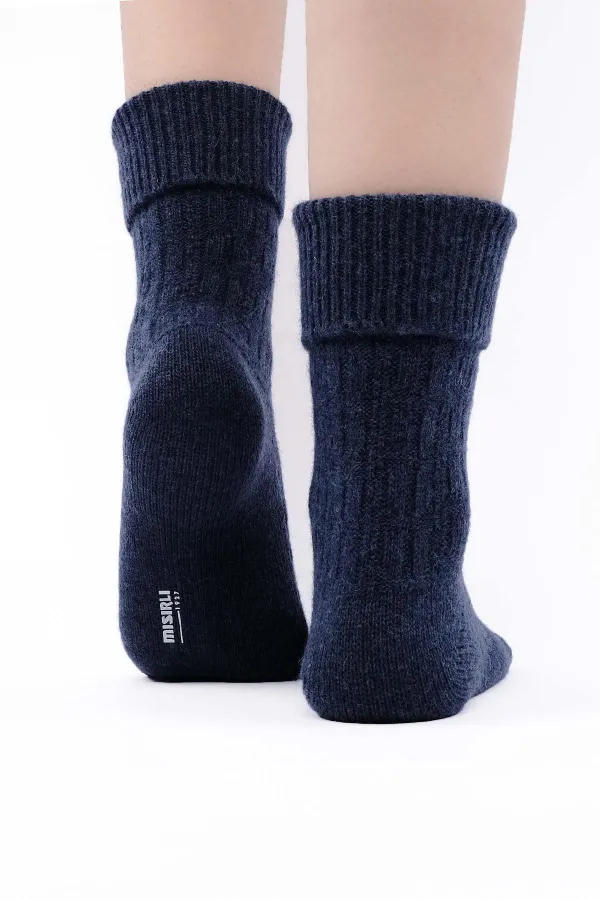 Jean chaussette simple incurvée en laine de mouton pour femme égyptienne