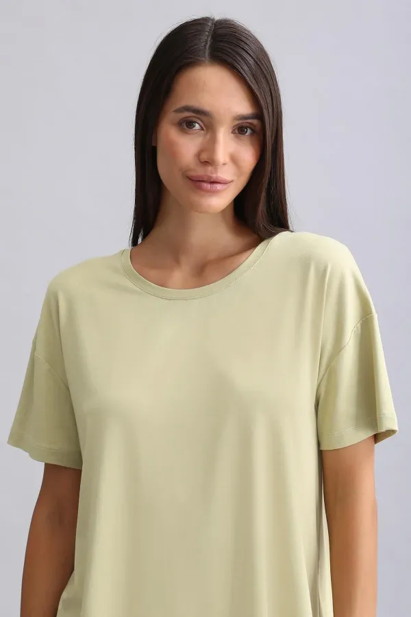 Mısırlı Kadın Bambu Pijama Alt Adaçayı Yeşili