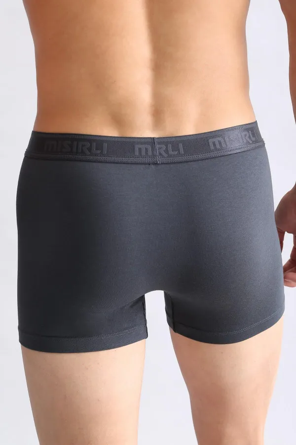 Mısırlı Modal By TENCEL Compact Cotton Classic Boxer Anthracite