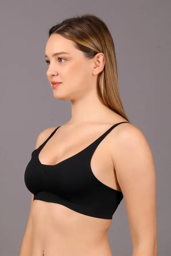 Soutien-gorge égyptien sans rembourrage Ghost noir