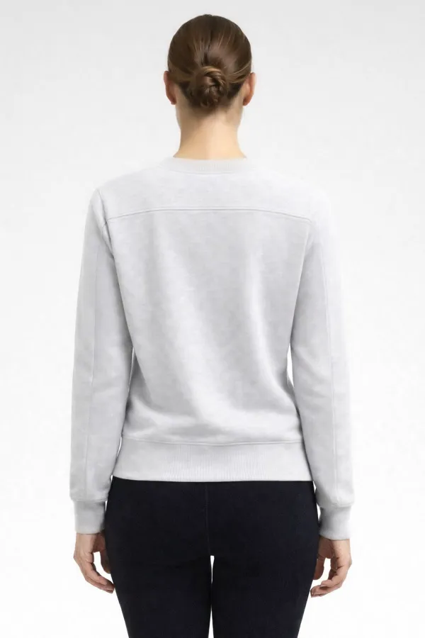 Women's Medium Size Sweatshirt Grey Melange