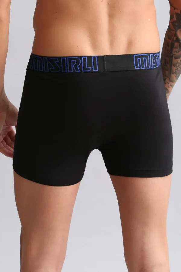 Mısırlı SPARTACUS PERFORMANCE Boxer Mavi Lastikli Siyah