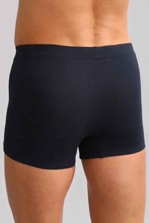 Mısırlı BAMBU ZEUS LUXURY Regular Fit Metal Armalı Boxer Lacivert