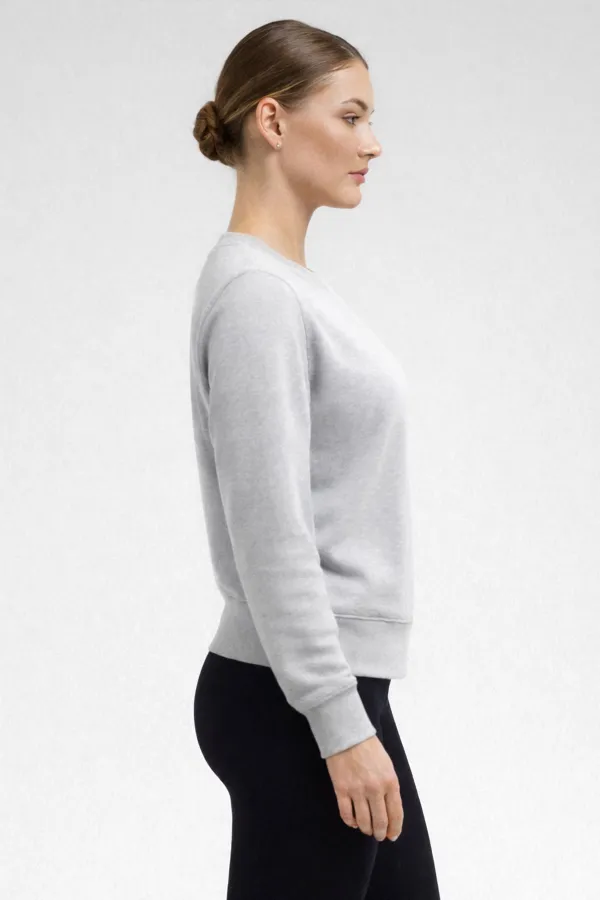 Women's Medium Size Sweatshirt Grey Melange