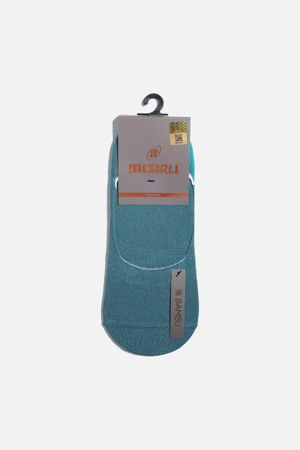 Mısırlı Erkek Bambu Tekli Yazlık Babet Çorap Pastel Mavi