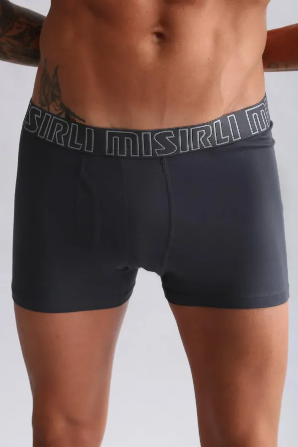 Mısırlı Modal By TENCEL SPARTACUS PERFORMANCE Boxer Anthracite