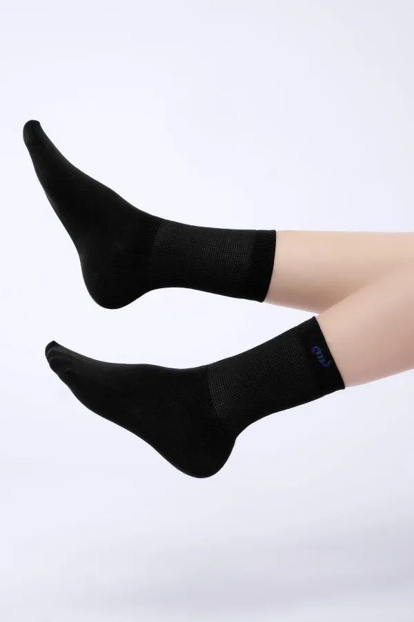 Mısırlı Kadın Modal Tekli Soket Çorap Siyah