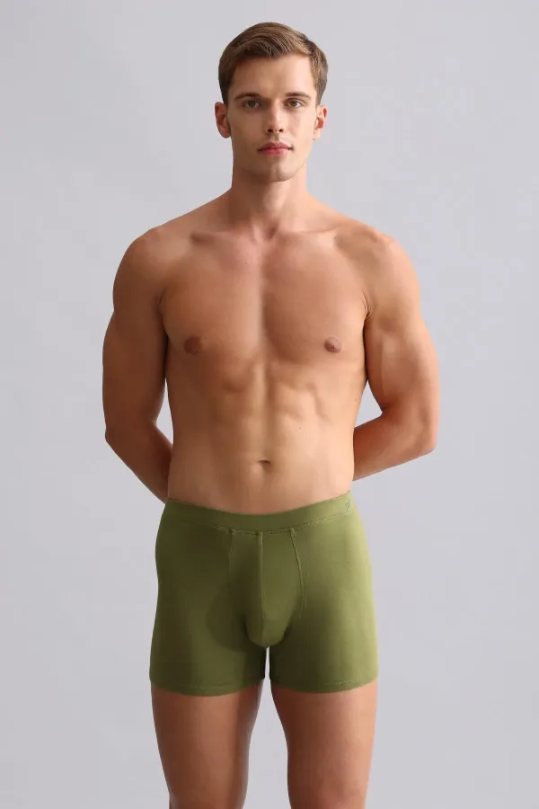 Mısırlı BAMBU ZEUS Regular Fit Boxer Haki