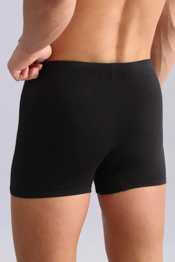 Mısırlı BAMBOO ZEUS Regular Fit Boxer Shorts Black