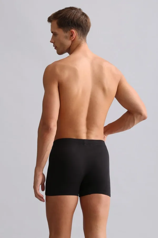 Mısırlı BAMBOO ZEUS Regular Fit Boxer Shorts Black