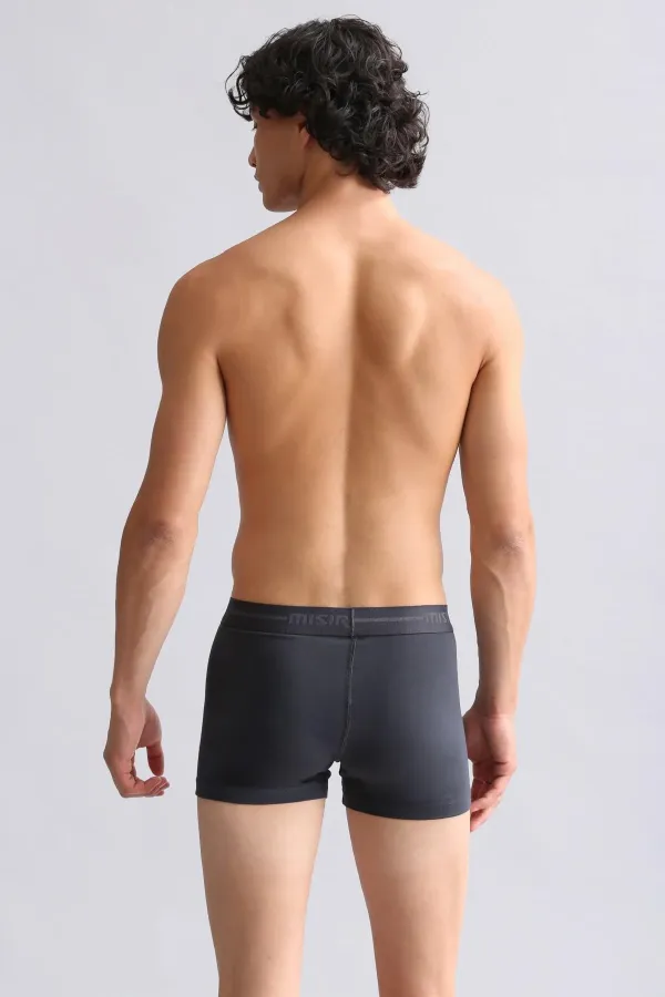 Mısırlı ORGANIC Cotton Compact Cotton Classic Boxer Anthracite