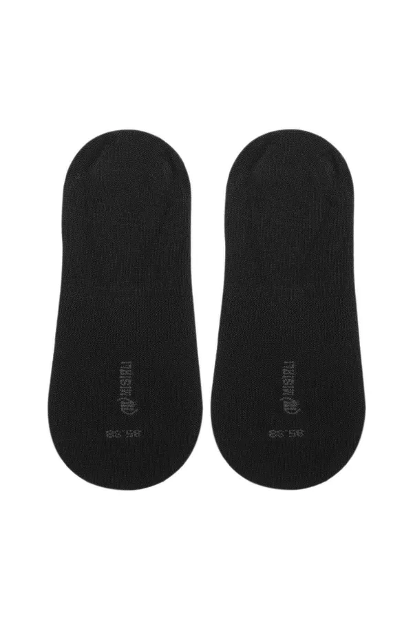 Chaussettes de ballet d'été noires en bambou pour femmes égyptiennes