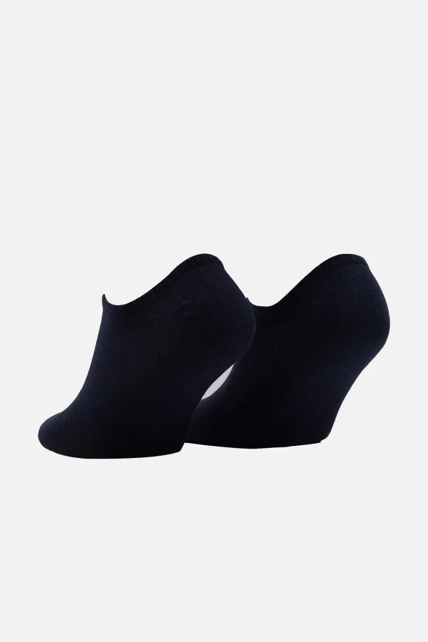 Mısırlı Erkek Organik Pamuklu Tekli No Show Çorap Lacivert