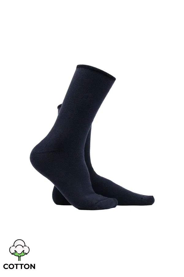 Mısırlı Kadın Organik Pamuklu Havlu 6 Çift Kutulu Soket Çorap Çok Renkli