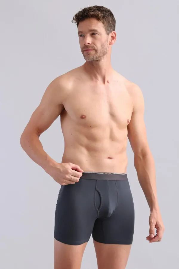 Mısırlı BAMBU SPARTACUS PERFORMANCE Long Boxer Antrasit