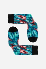 Aytuğ Unisex Cotton Monkey Pattern Fun Ankle Socks Monkey Design