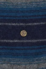 Aytuğ Men's Lambswool Single Socket Socks, Smoke Grey