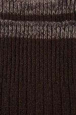 Aytuğ Men's Lambswool Single Socket Socks Brown