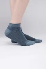 Aytuğ Women's Modal Single Sneaker Socks Dark Blue