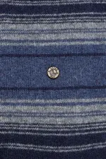 Aytuğ Men's Lambswool Single Socket Socks Navy Blue