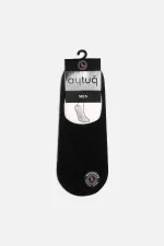 Aytuğ Men's Cotton Single Ballet Socks Black