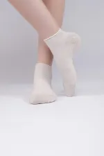 Aytuğ Women's Modal Single Sneaker Socks Grey