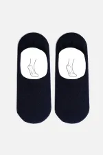 Aytuğ Men's Cotton Single Ballet Socks Navy Blue