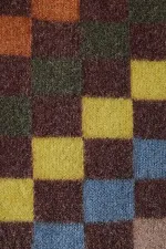 Aytuğ Women's Soft Plush Thermal Single Socket Sleep Socks Brown