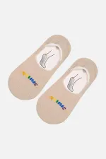 Aytuğ Women's Cotton Pair Special Boxed Ballet Socks Multicolored