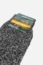 Aytuğ Men's Norweger Merino Wool Winter 3-Pack Colorful Boot Socks Multicolored