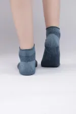 Aytuğ Women's Modal Single Sneaker Socks Dark Blue