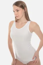 Aytuğ Women's MODAL REGULAR FIT Sleeveless Tank Top White