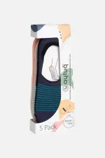 Aytuğ Women's Modal 5 Pairs Special Boxed Ballet Socks Multicolored