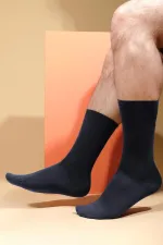 Chaussettes en coton pour homme Aytuğ, modèle à une seule chaussette, style jean.
