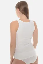 Aytuğ Women's MODAL REGULAR FIT Sleeveless Tank Top White