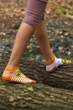Chaussettes fantaisie unisexes en coton Aytuğ, 6 paires, multicolores, présentées dans une boîte spéciale